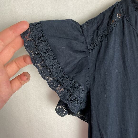 Veronica Beard Womens Satori Dress Black Ink Size 6 2205CO35D067 NWT Damaged - Picture 6 of 14